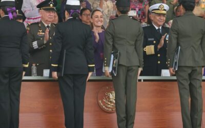 Conmemora Sheinbaum a Mujeres de las Fuerzas Armadas