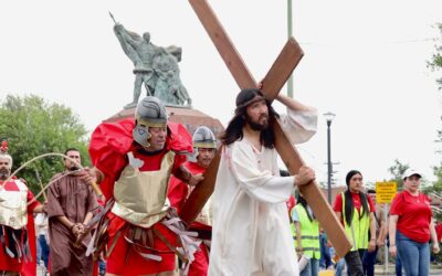 Revive Nuevo Laredo Pasión de Cristo en Viernes Santo