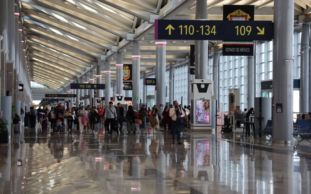 Reporta Sheinbaum Saturación Total en el AIFA durante Semana Santa