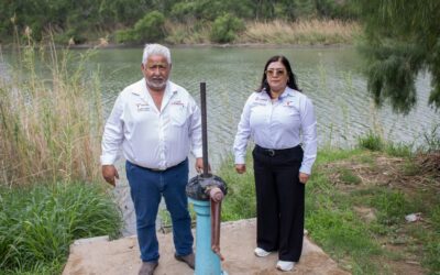 Refuerza Ernestina Perales Estrategia Hídrica en Camargo