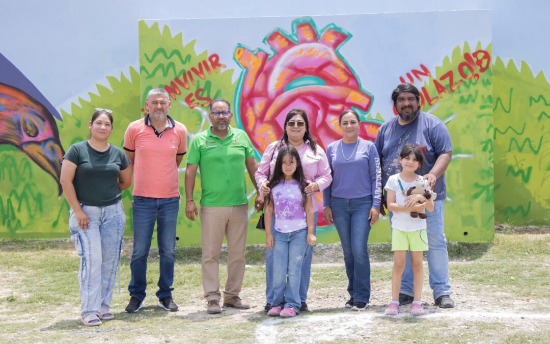 Plasman Mural que Une Identidad, Deporte y Orgullo en Camargo