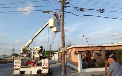 Rehabilita Gobierno de Reynosa Alumbrado Público