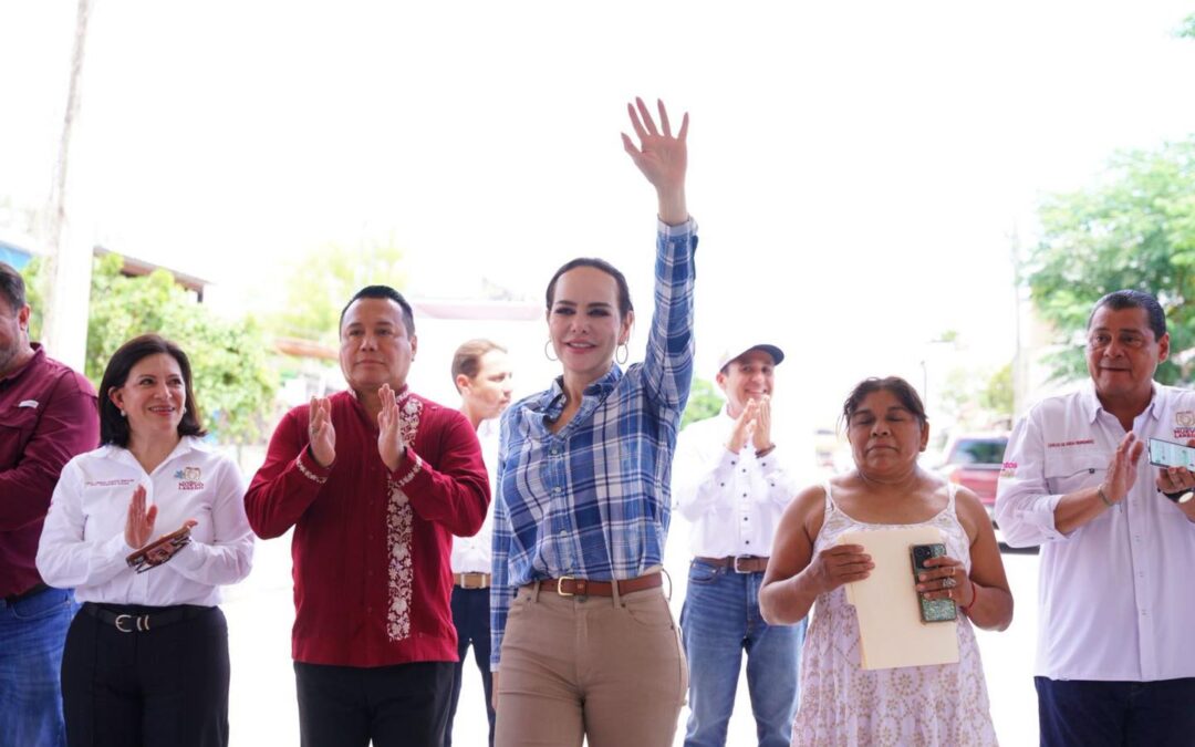 Entrega Carmen Lilia Canturosa Pavimentación con Millonaria Inversión