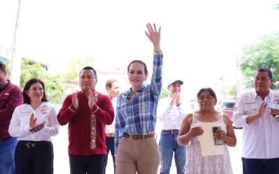 Entrega Carmen Lilia Canturosa Pavimentación con Millonaria Inversión