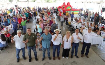 Encabeza Lalo Gattás Convivencia Familiar en Area Rural