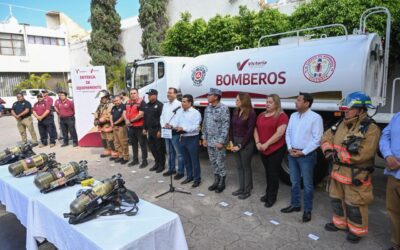 Entrega Lalo Gattás Camión de Bomberos y Equipamiento