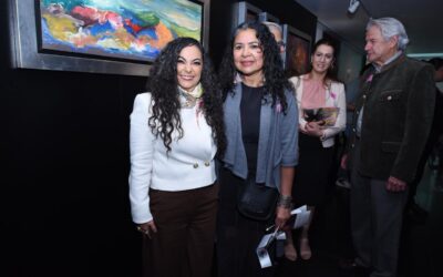 Inaugura Olga Sosa exposición “Paisajes Abstractos” en el Senado