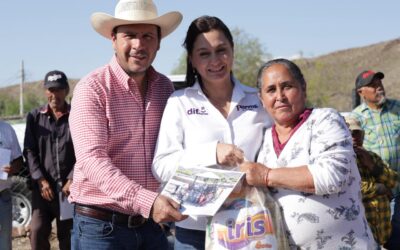 Refuerzan Bienestar en Parras Coahuila con Entrega de Despensas AMA