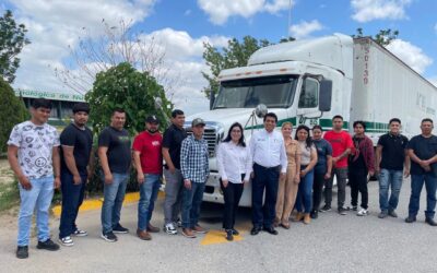 Capacitan UTNL e ITACE a Nuevos Operadores Mediante Curso de Tractocamiones