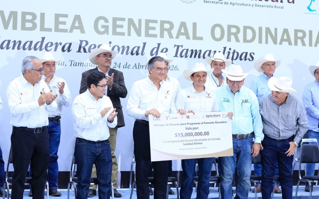 Respalda Américo a Sector Ganadero con millonario Estímulo