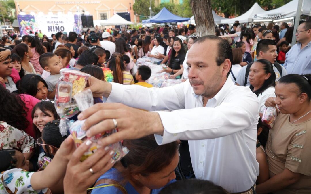 Celebra Parras Coahuila a Niñez con Festival Masivo