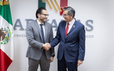 Se reúne Américo con Titular de Aduanas