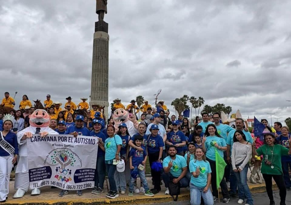 Impulsa Héctor Canales Conciencia Social en Caravana del Autismo