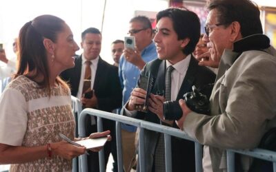 Inaugura Sheinbaum Tren al AIFA