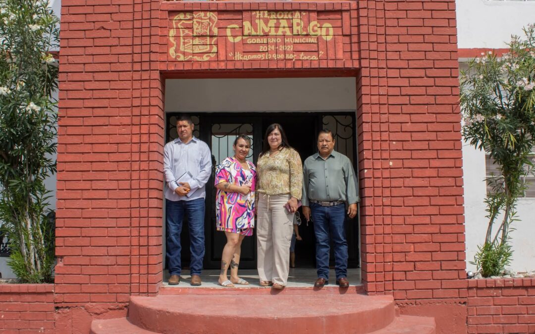 Supervisa Ernestina Perales Labores y Refuerza Compromiso en Comales