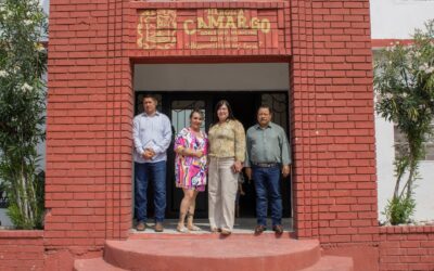 Supervisa Ernestina Perales Labores y Refuerza Compromiso en Comales