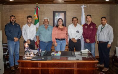Fortalece Ernestina Perales Coordinación con CFE Para Obras e Infraestructura