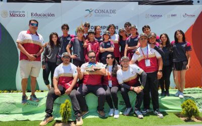 Se Cuelga Tiro con Arco Cifra Histórica de Medallas en Olimpiada Nacional