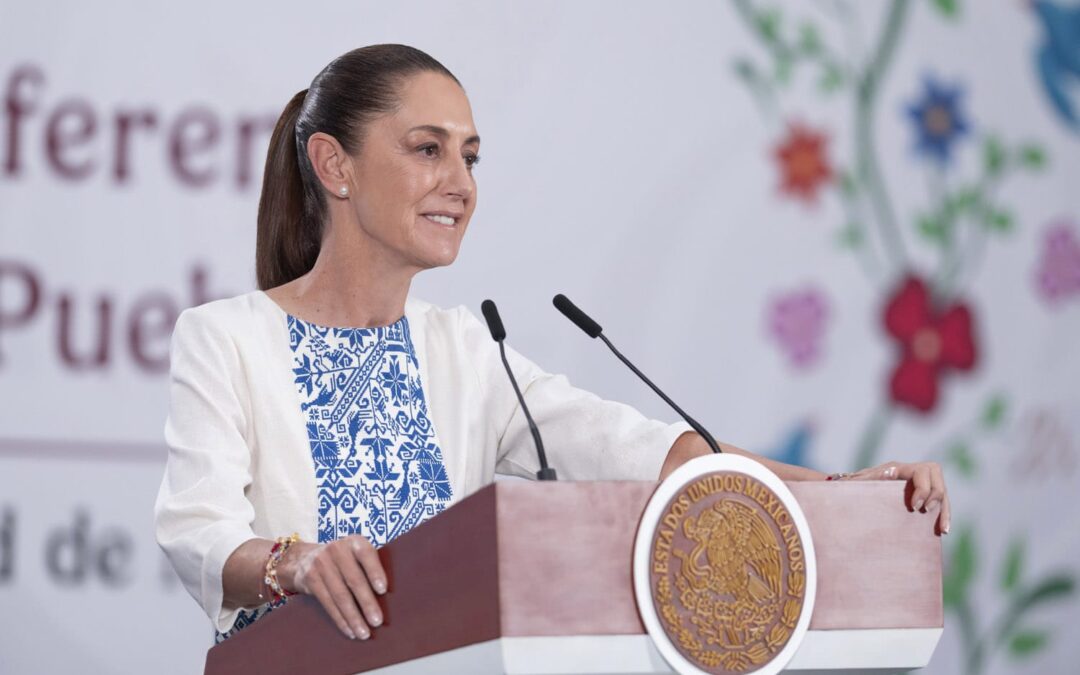 Rechaza Sheinbaum versiones sobre reunión en Palenque