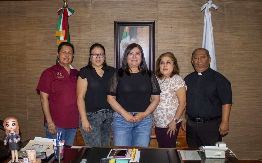 Fortalecen organización de fiestas patronales de Santa Ana en Camargo
