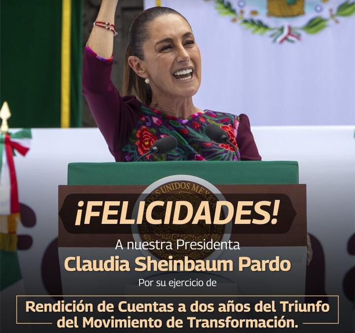 Reconoció Carlos Peña Ortiz Resultados de Claudia Sheinbaum Pardo