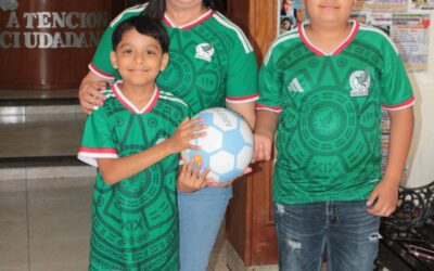 Se Suma Ernestina Perales a la Fiesta Mundialista