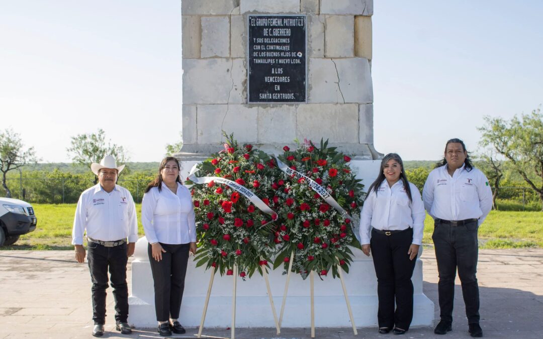 Conmemora Camargo 160 Aniversario de la Heroica Batalla de Santa Gertrudis