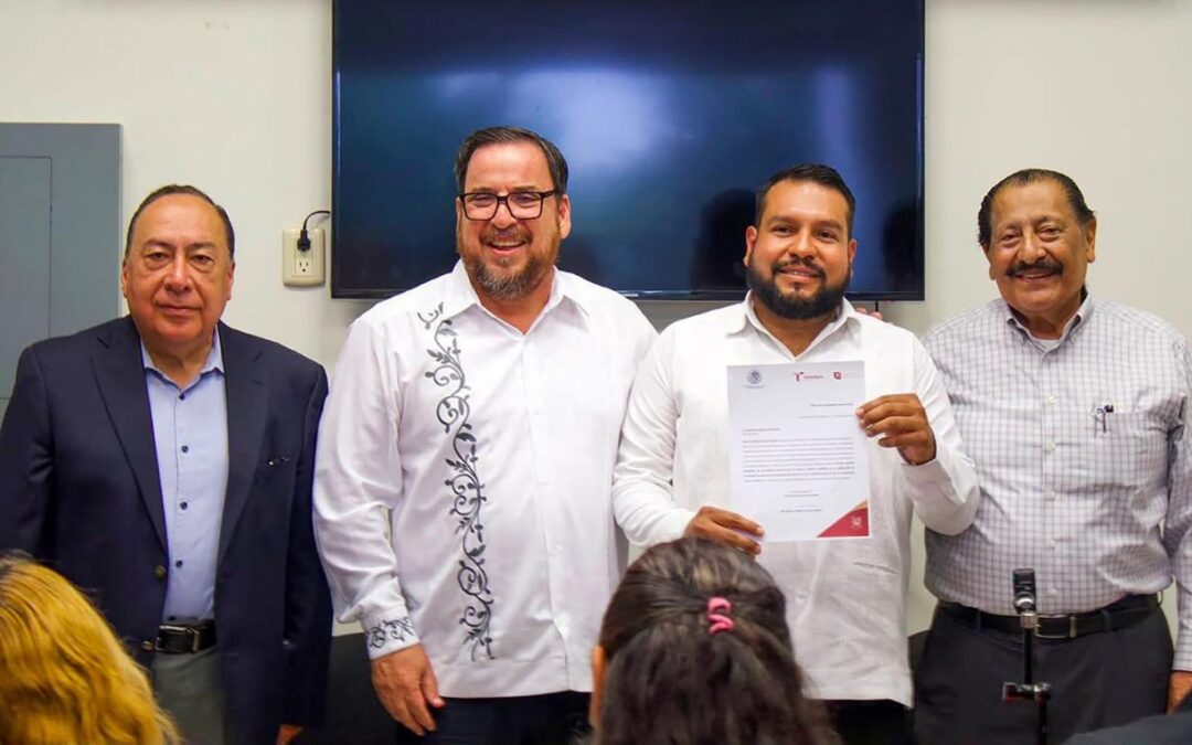 Entregan Nombramiento a Nuevo Titular del CREDE Nuevo Laredo