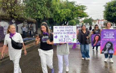 Marchan Mujeres en Cuernavaca Exigen Justicia para Paula Fajardo