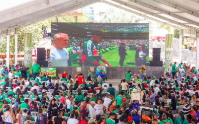 Compartieron Emociones del Mundial de Futbol Familias Reynosenses