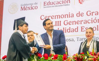 Presidió Alcalde Carlos Peña Ortiz Graduación de Generación LIII del CBTIS 7