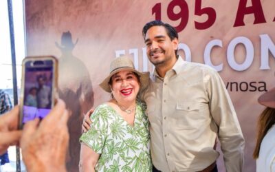 Convivió Alcalde Carlos Peña Ortiz con Familias en el 195 Aniversario de Congregación Garza