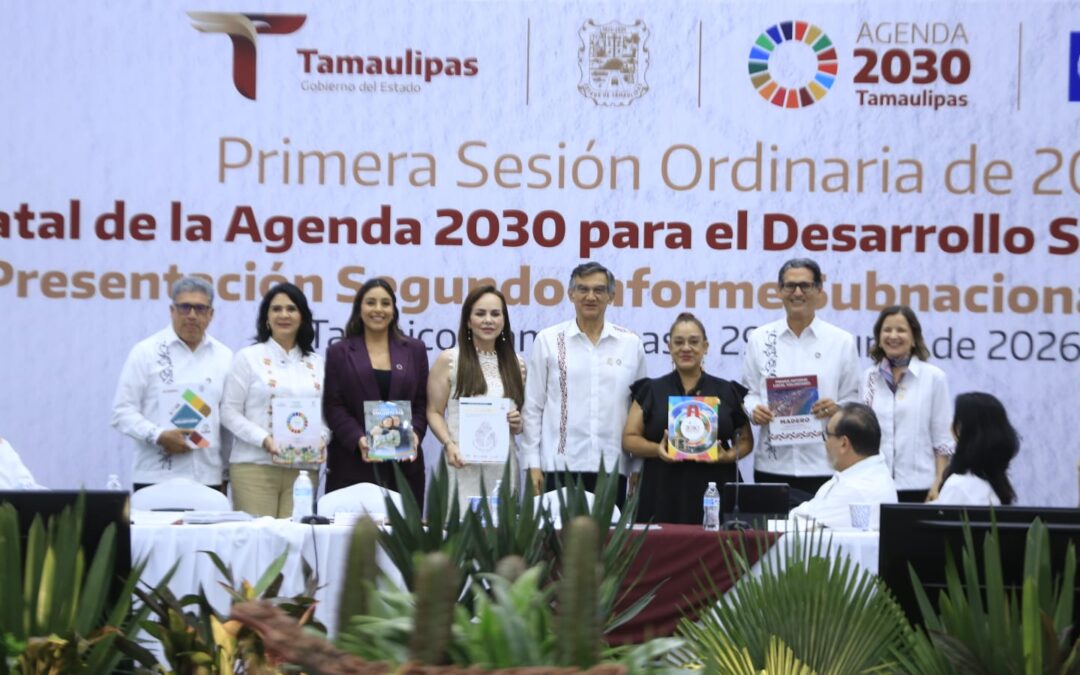 Reconocen liderazgo de Américo Villarreal por avances de Tamaulipas en la Agenda 2030