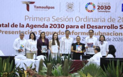 Reconocen liderazgo de Américo Villarreal por avances de Tamaulipas en la Agenda 2030