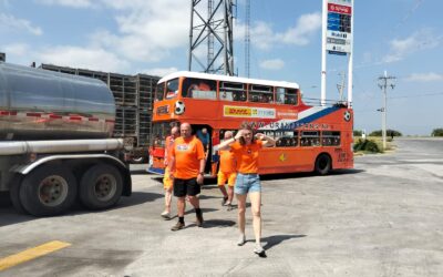 Afición de Países Bajos conquista Sabinas Hidalgo con Autobús «Oranje»