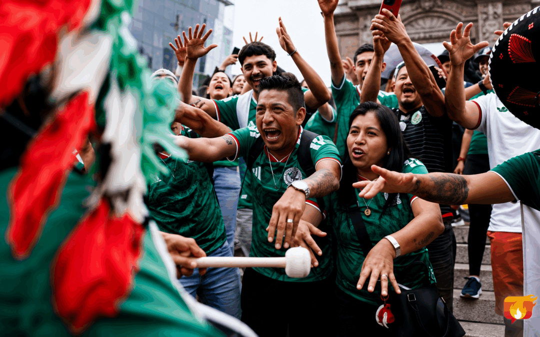 Aficionados Madrugan Para su Llegada al Mundial