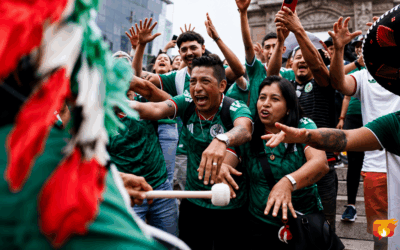 Aficionados Madrugan Para su Llegada al Mundial