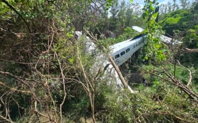 Cae Avión de Aerus Cerca del Aeropuerto de Monterrey