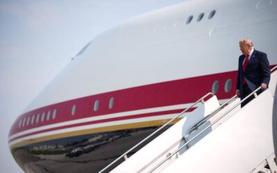 Estrena Trump Nuevo Air Force One Donado por Qatar