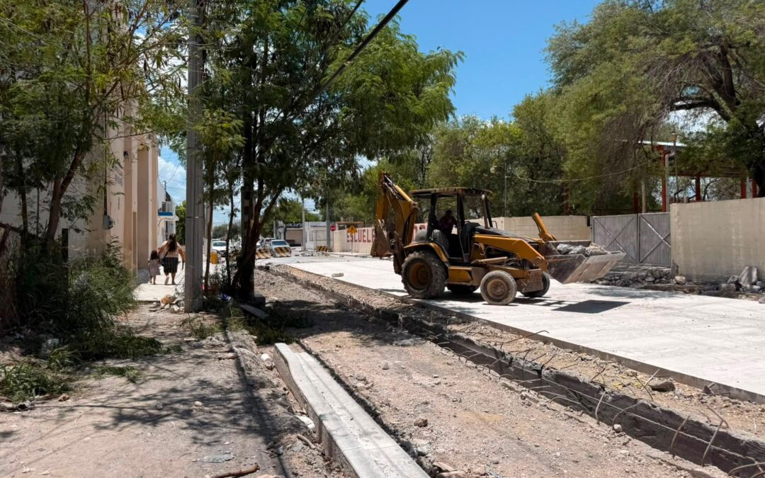 Mantiene Gobierno de Carlos Peña Ortiz ritmo en construcción de obras