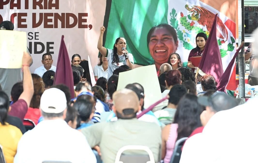 Senadora Olga Sosa Lleva Mensaje de Unidad y Bienestar a Ocampo