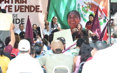 Senadora Olga Sosa Lleva Mensaje de Unidad y Bienestar a Ocampo