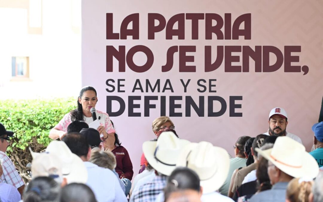 Defendemos nuestra democracia, nuestras leyes y nuestra patria: Senadora Olga Sosa Ruíz