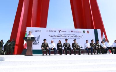 Inaugura Américo exposición La Gran Fuerza de México; destaca apoyos de la presidenta Sheinbaum para la frontera tamaulipeca
