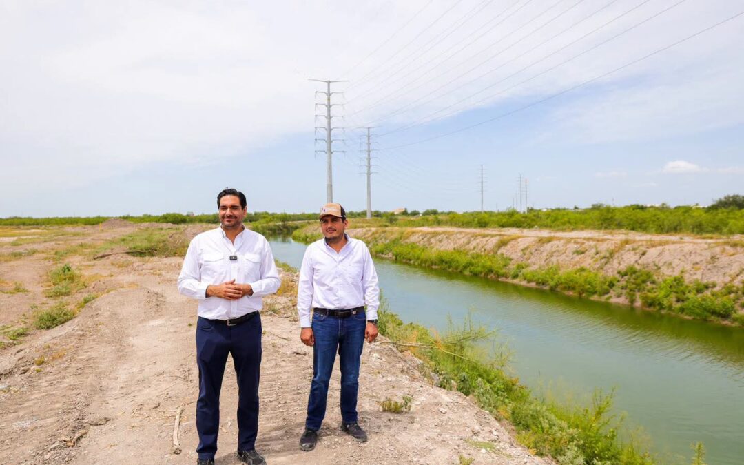 Imparables Servicios Públicos, Intensifica Alcalde de Reynosa Limpieza de Drenes