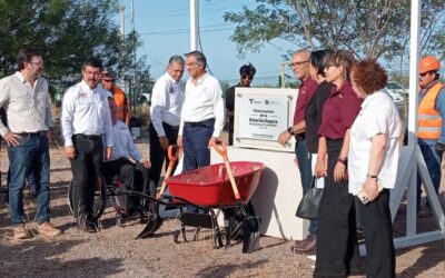 Coloca Gobierno de Américo Primera Piedra de Estación Segura Parque Cultural “La Escondida” en Reynosa