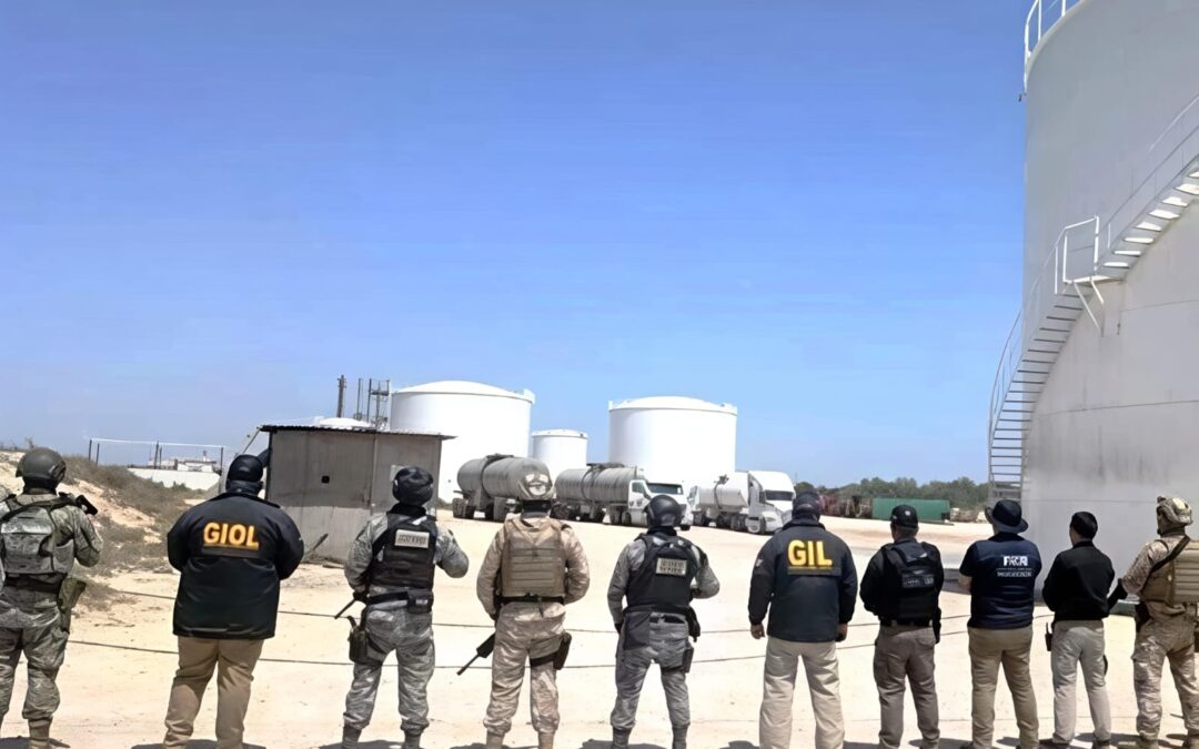 Desmantelan Red de Huachicol en Tamaulipas