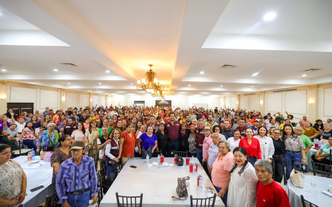 Muestra Asamblea de Morena: Unidad y Esperanza por la Transformación