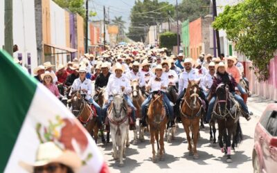 Olga Sosa Participa en 409 Aniversario de Jaumave