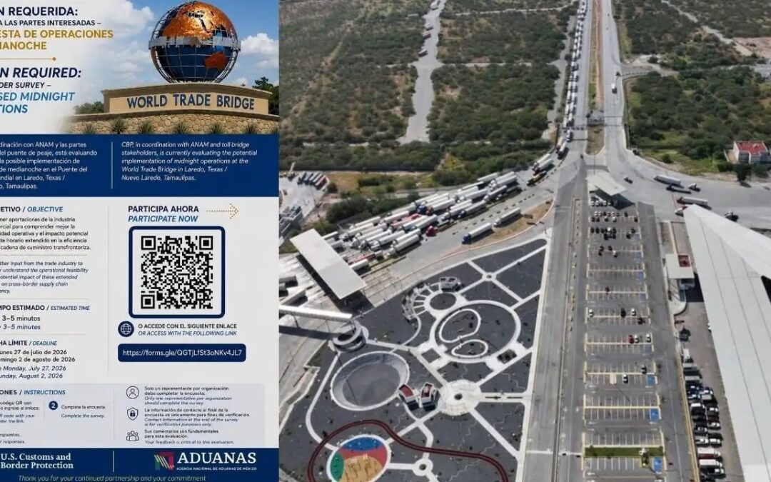 Abren Consulta Para Decidir si Puente del Comercio Mundial operará 24 horas